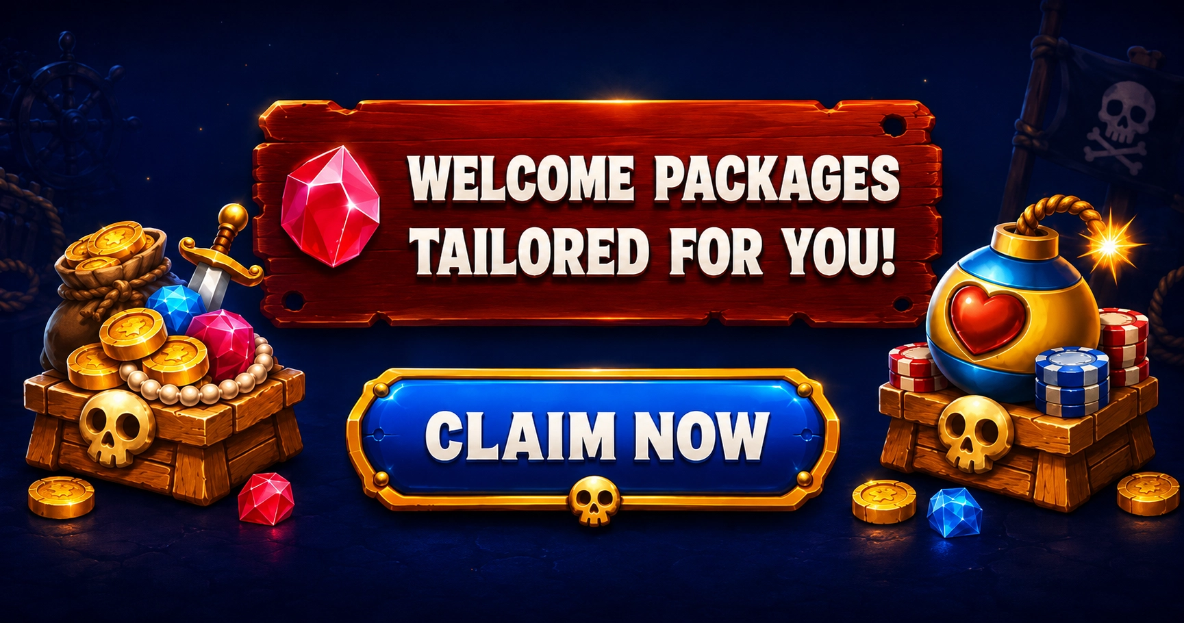 Smash Casino bonuses welcome package five stages